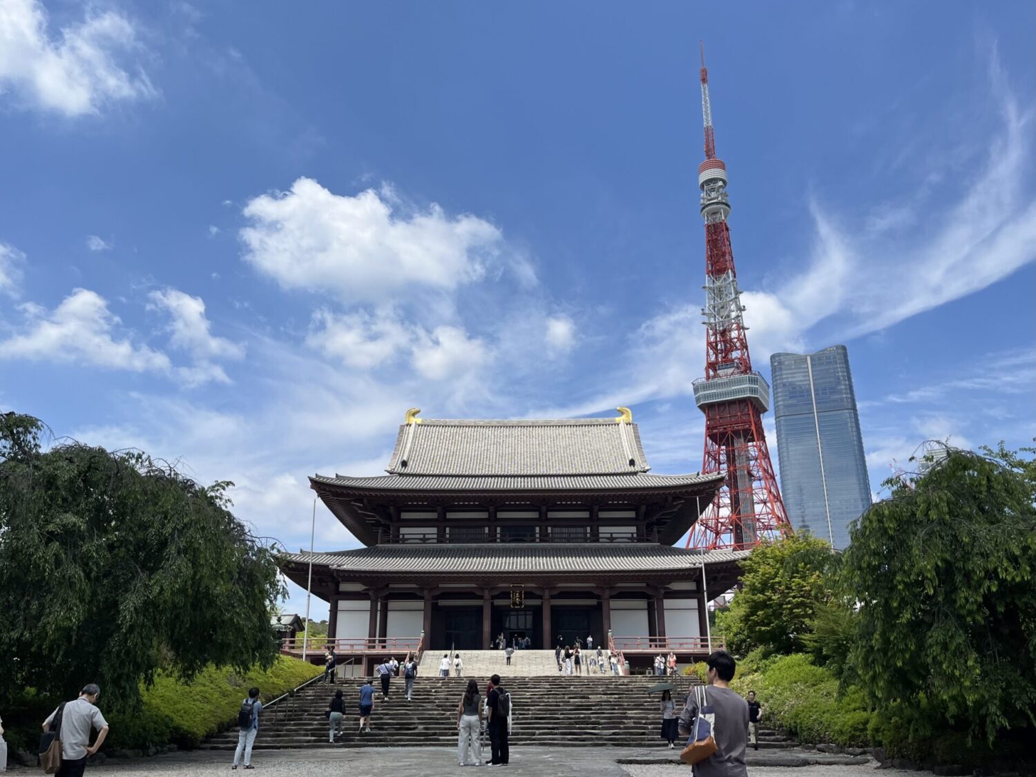 東京タワーと風景