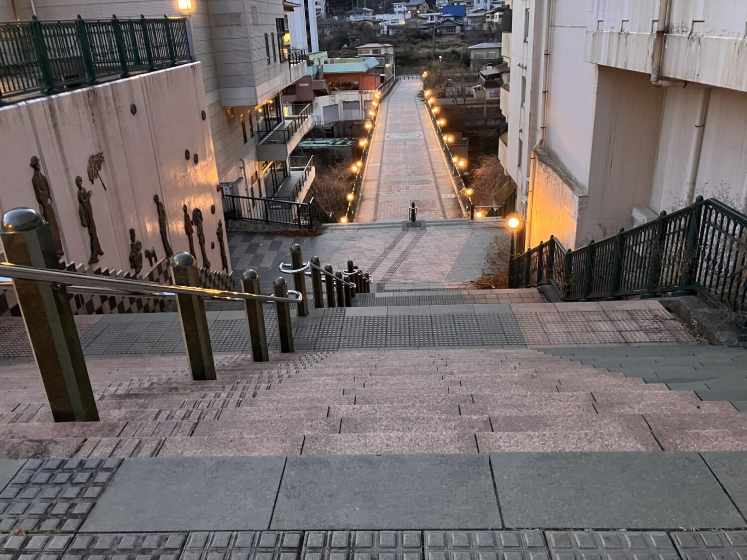 鬼怒川温泉のふれあい橋